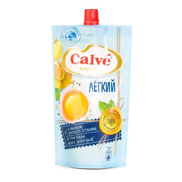 Соус майонезный Calve Лёгкий 20% 230 г