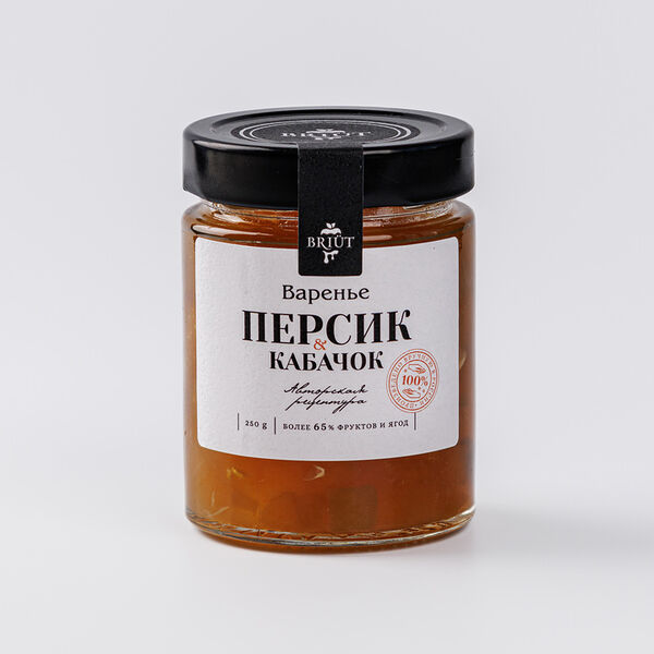 Варенье Briut из персика и кабачка