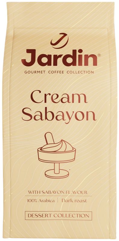 

Кофе молотый Jardin Cream Sabayon ароматизированный 200 г