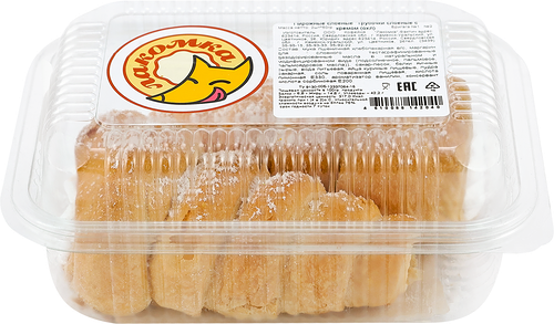 Пирожное ЛАКОМКА Трубочки слоеные с кремом, 2шт х 50г