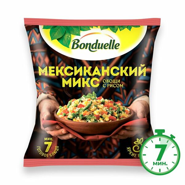 Мексиканская смесь Bonduelle, замороженная, 400 г
