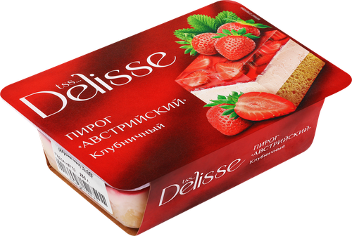 

Пирог Delisse Австрийский клубничный 250 г