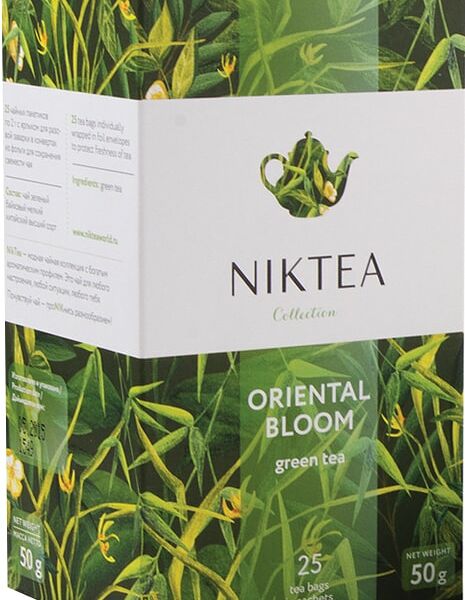 Чай зеленый Niktea Ориентал Блум 25*2г