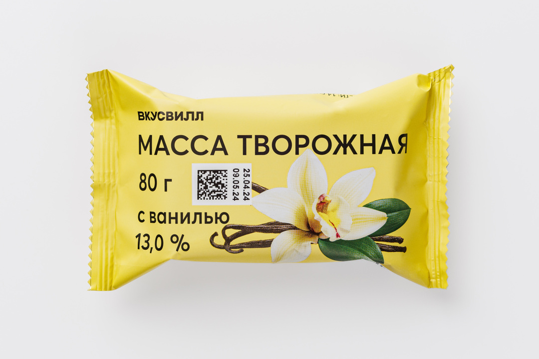 

Масса творожная Ванильная 13%