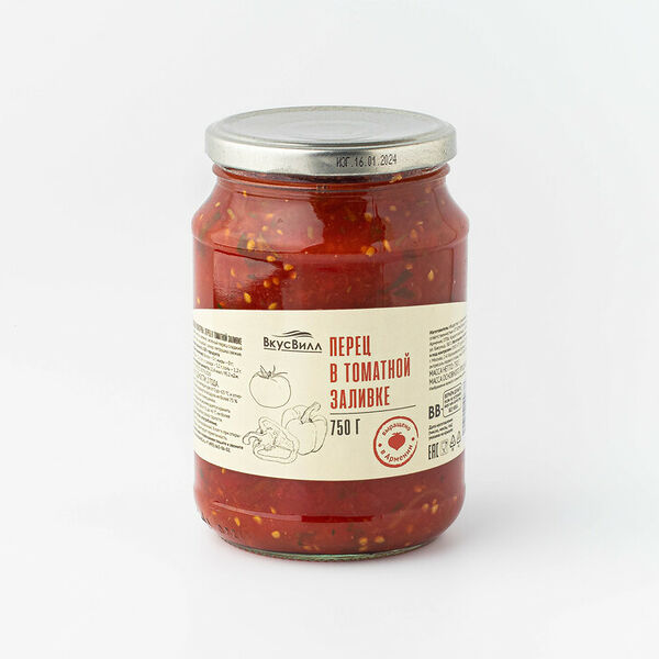 Перец в томатной заливке