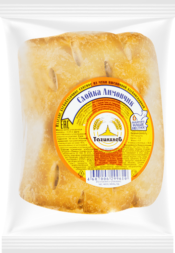 Слойка ТагилХлеб Лимончик высший сорт 50 г