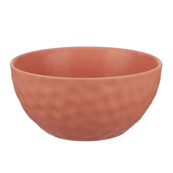 Millimi эвелин салатник, 650мл, 15х7см, керамика, персиковый