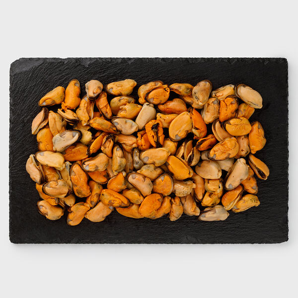 Мидии мясо варено-мороженое