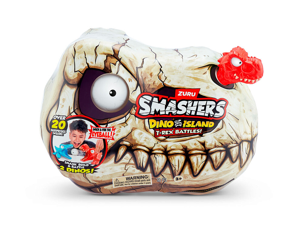 

Игрушка Zuru Smashers: T-Rex Battle mini, в ассортименте