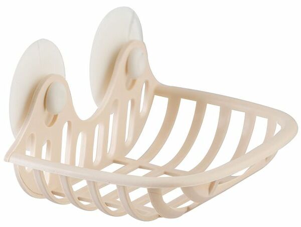 Мыльница Полимербыт с присосками в ассортименте