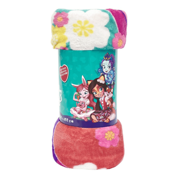 Плед ПАВЛИНКА Enchantimals 150х200см, Арт. P0074010121