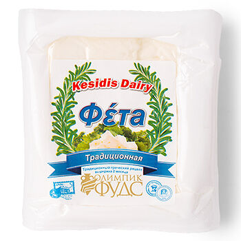 Сыр Фета Kesidis Dairy Традиционная для греческого салата 45% 200г