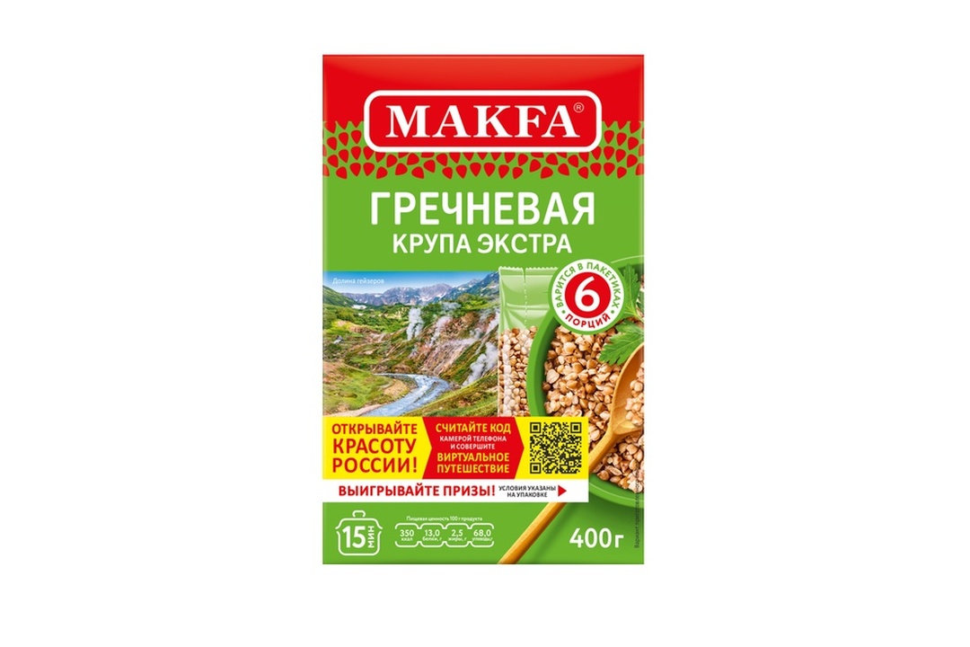 

Крупа гречневая Makfa Экстра в пакетиках 400 г
