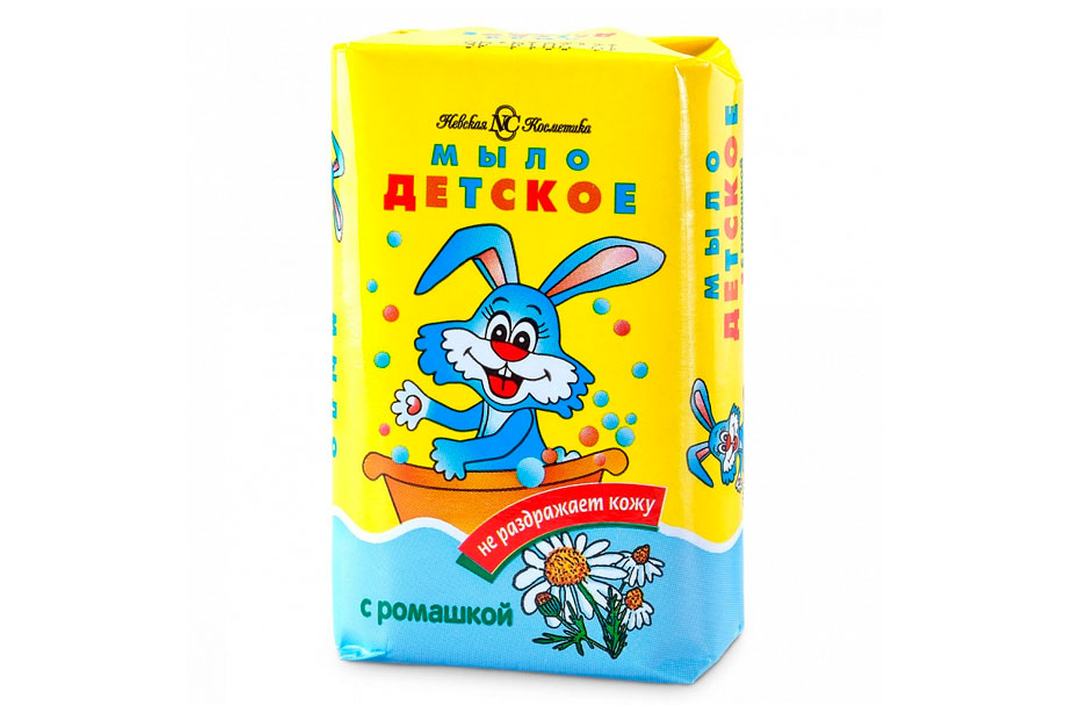 

Мыло детское Невская Косметика с ромашкой 90 г
