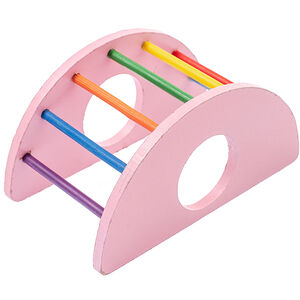 Лесенка для хомяков Радуга, 14x8x7 см