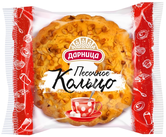 

Кольцо Дарница песочное 80 г