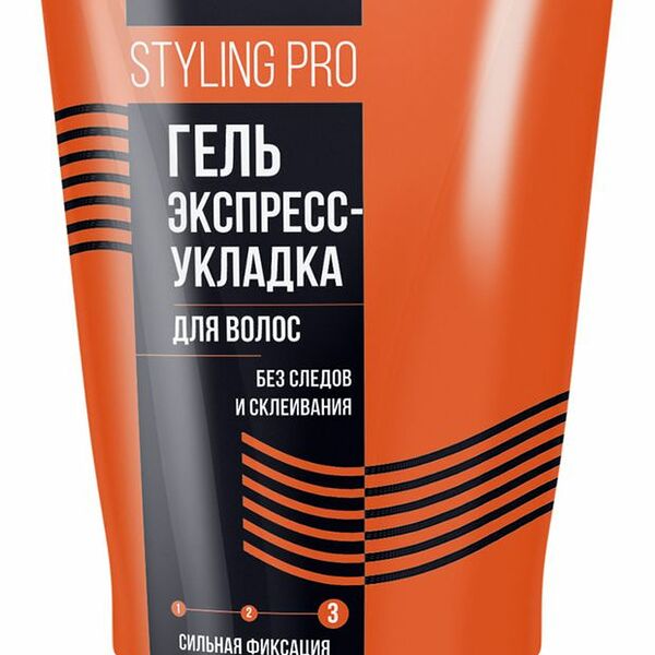 Гель для волос Compliment STYLING Pro Экспресс-Укладка сильная фиксация