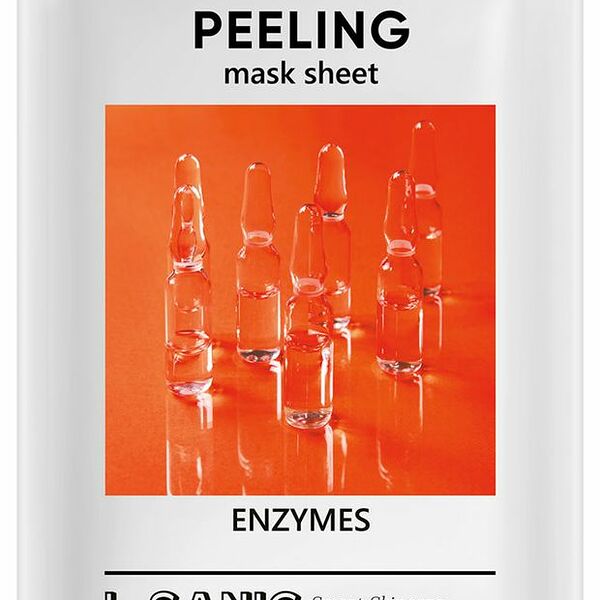 Маска для лица L.Sanic с энзимами обновляющая тканевая 25 мл