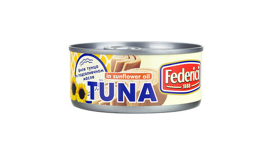 Тунец Federici в подсолнечном масле