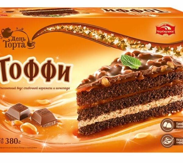 Торт Черемушки Тоффи 380г