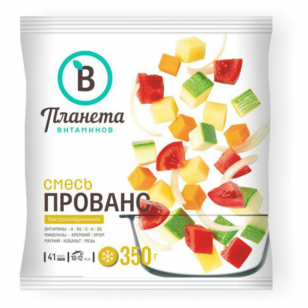 Смесь Планета Витаминов овощная прованс быстрозамороженная, 350 г