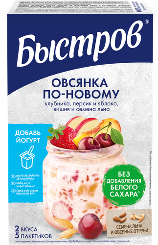 

Хлопья овсяные Быстров Ассорти 175 г