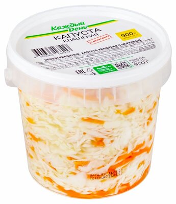 Капуста квашеная Каждый день, 900г