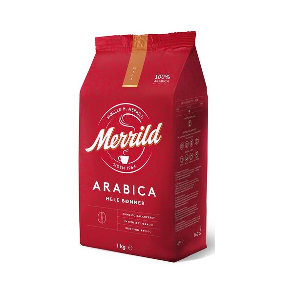 Кофе Merrild Arabica в зерне 1кг