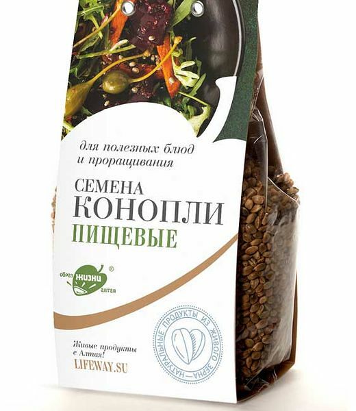 Семена конопли для салатов и проращивания Образ жизни Алтая