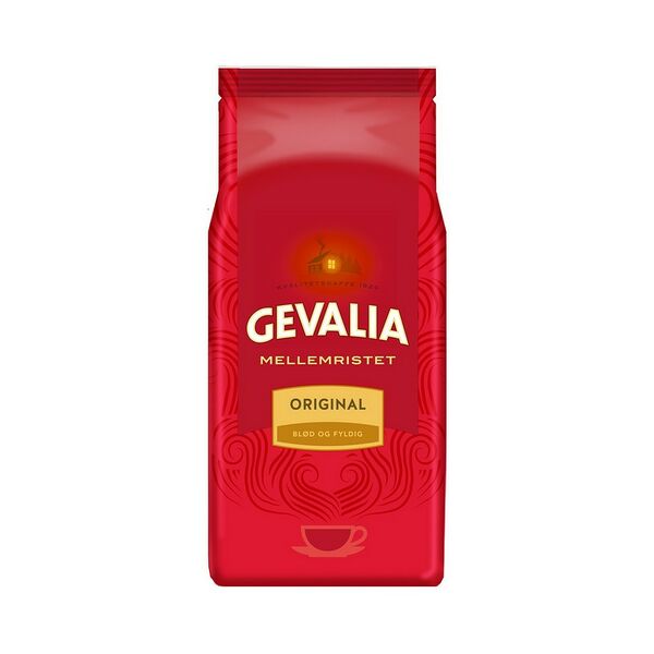 Кофе молотый Gevalia Mellemristet Original/Гевалия Меллемристед Ориджинал жареный 400г