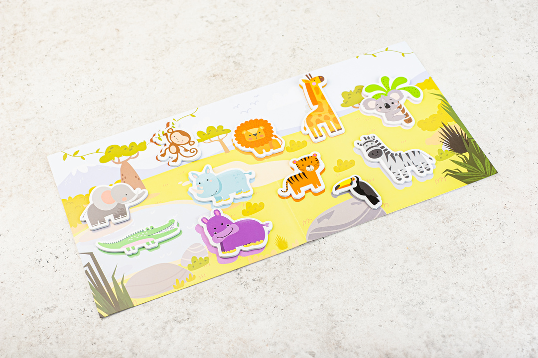 

Наклейки развивающие "Животные"