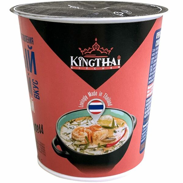 Крем-суп быстрого приготовления Kingthai Kitchen Том ям сливочный 30 г