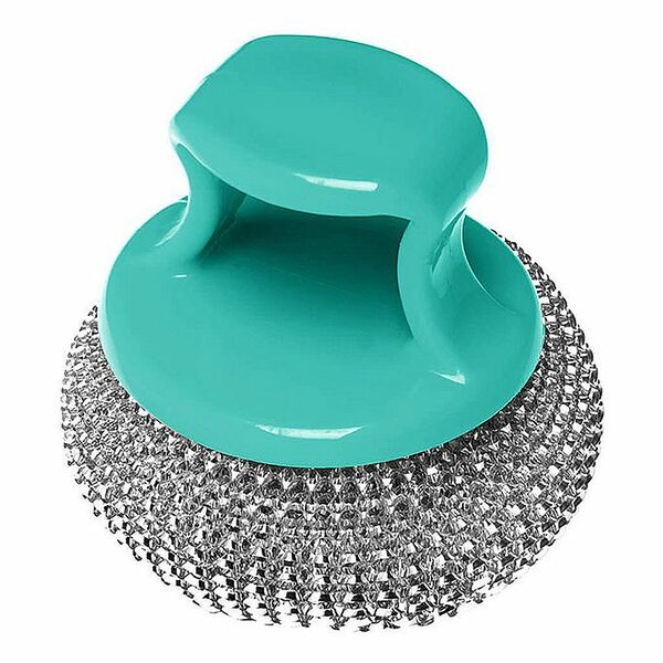 Мочалка YOU'LL LOVE 8,5x8,5x8см, скрабер, сетка, с держателем Арт. 72515