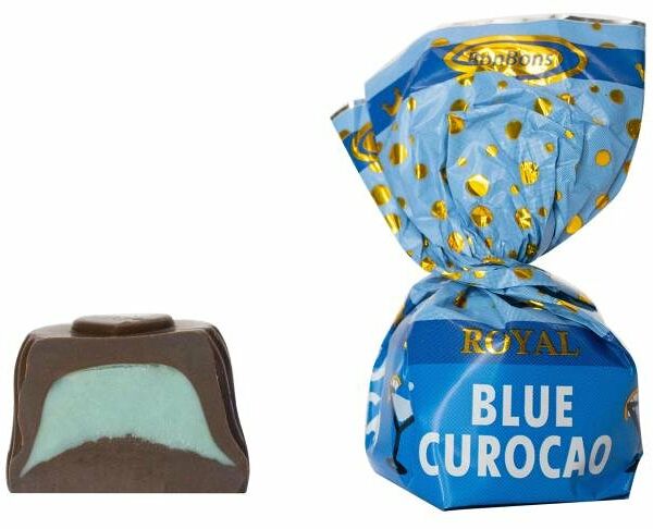 Конфеты BonBons Blue Curosao с алкоголем