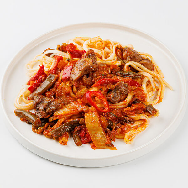 Лагман ВкусВилл Классика с курицей, 230 г