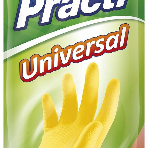 Перчатки резиновые Paclan Practi Universal, размер S