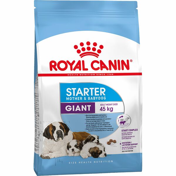 Корм сухой Royal Canin Giant Starter для щенков до 2 месяцев, беременных и кормящих сук гигантских пород Курица