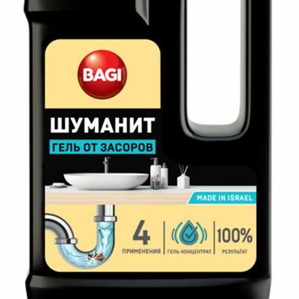 Средство от засоров Bagi Шуманит гель 450 мл