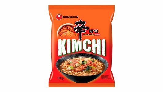 Лапша быстрого приготовления Nongshim Кимчи Рамен, 120г