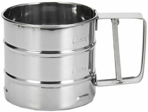 Кружка-сито д/просеивания муки Веселый Роджер 650 мл, металл