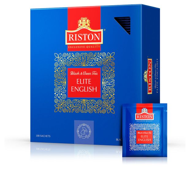 

Чай черный и зеленый Riston Elite English 100 пакетиков 200 г