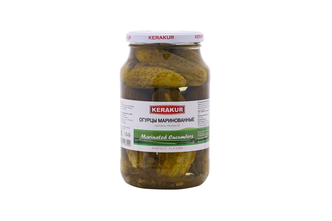 

Огурцы Kerakur маринованные