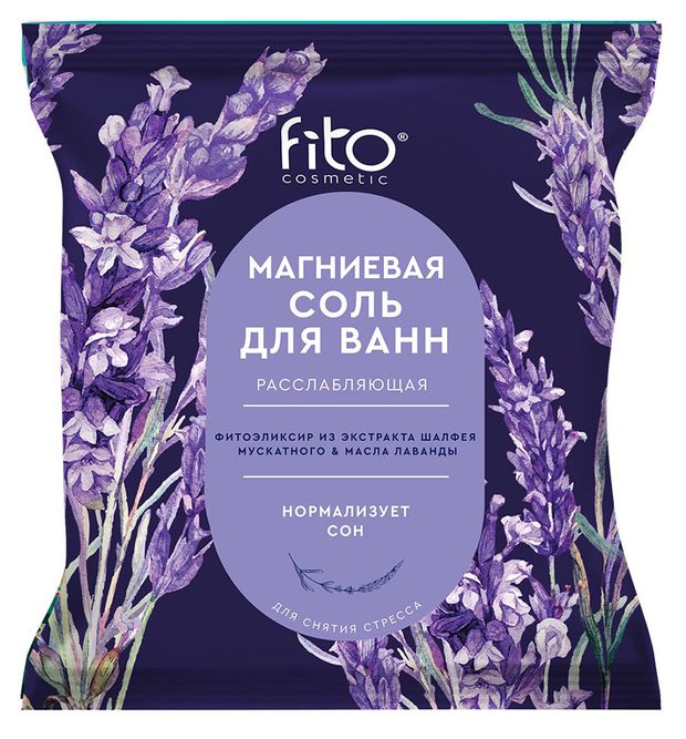 

Соль для ванн Fito косметик магниевая расслабляющая 500 г
