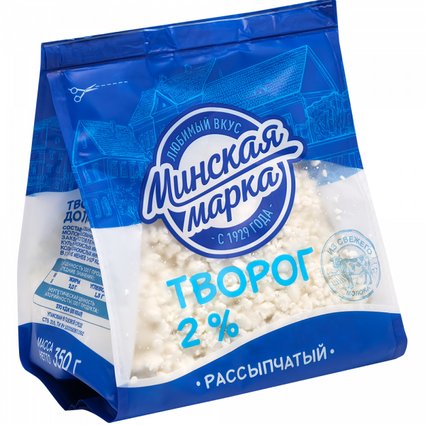 Творог Минская марка 2%