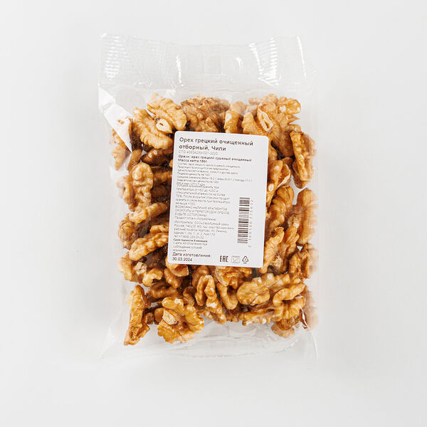 Орех грецкий очищенный отборный, Чили