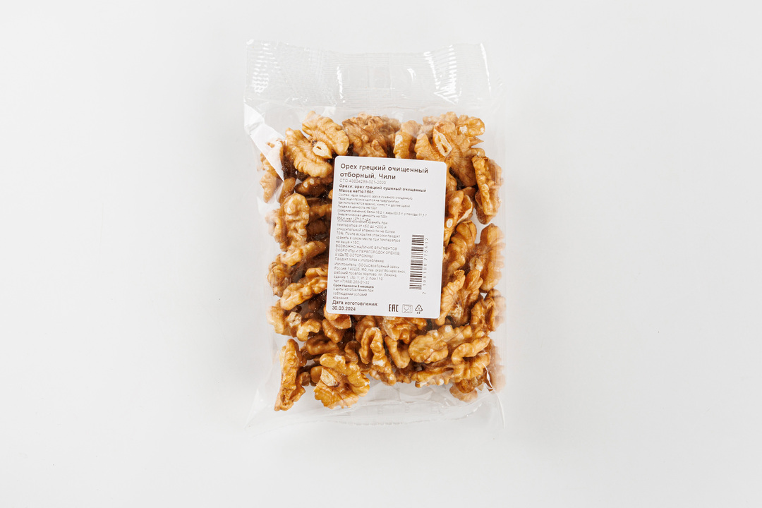 

Орех грецкий очищенный отборный, Чили