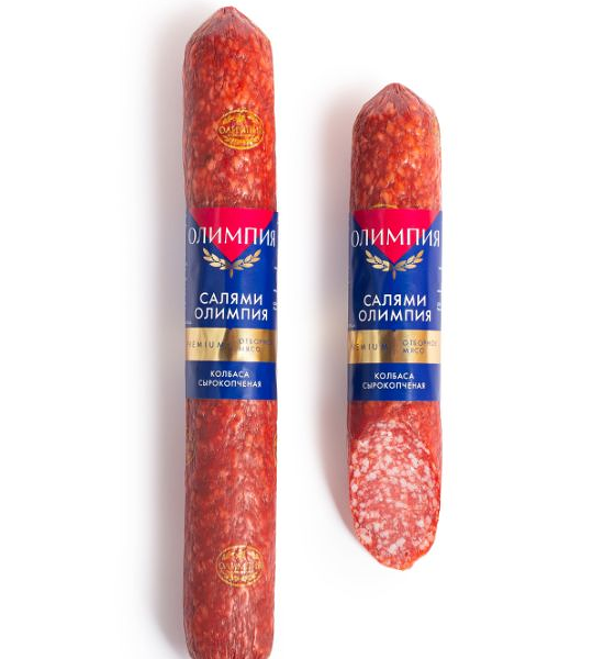 Колбаса МК ОЛИМПИЯ Салями из мяса птицы сырокопченая