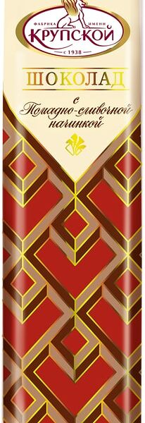 Шоколад КФ Крупской Темный с помадно-сливочной начинкой 47г