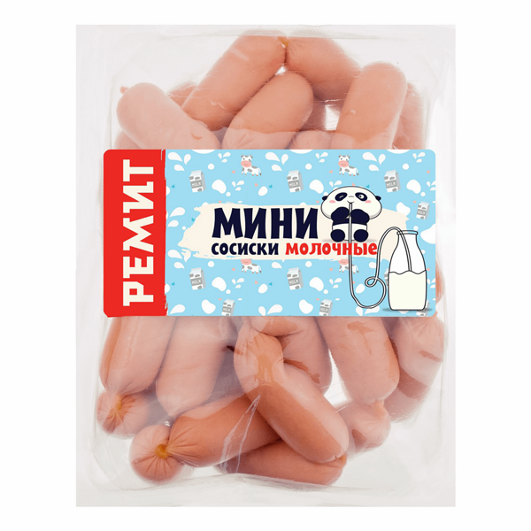 Сосиски мини Молочные Ремит вареные