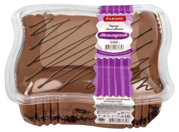 

Торт Farshe Шоколадный заливной 500 г